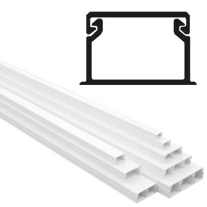 GOULOTTE 16X10 BLANC  PRIX POUR 1 METRE