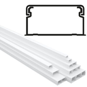 GOULOTTE 32X16 BLANC  PRIX POUR 1 METRE