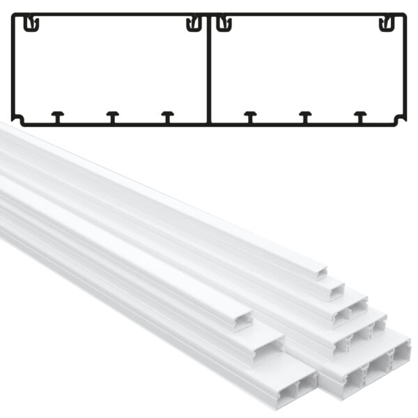 GOULOTTE 180X50 BLANC PRIX POUR 1 METRE