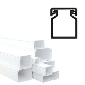 GOULOTTE 25X30 BLANCHE PRIX POUR 1 METRE