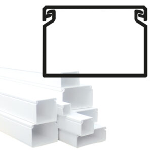 GOULOTTE 60X40 BLANC PRIX POUR 1 METRE
