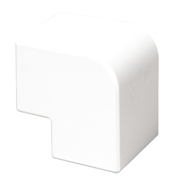 ANGLE PLAT POUR GOULOTTE 60X40 BLANC