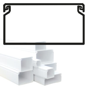 GOULOTTE 80X40 BLANC PRIX POUR 1 METRE