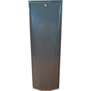 POTEAU COFFRE H120M AF 15 TRI GRIS RAL 7016