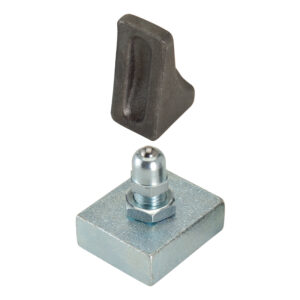PIVOT BAS REGLABLE AVEC PLATINE  GOUJON