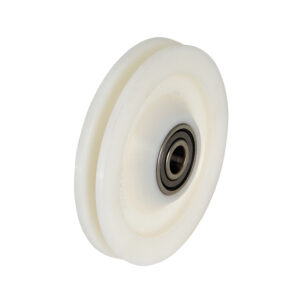 ROUE NYLON 1 RLS Ø100  POUR CORDE Ø 6