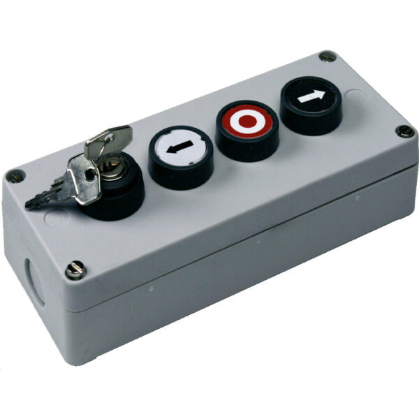 BOITE EPOXY 3 BOUTONS  CLEF