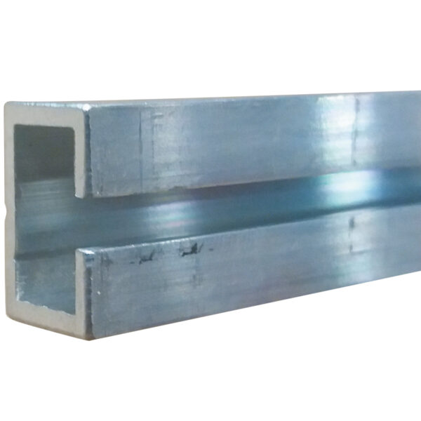 RAIL ALUMINIUM 15-09 Lg 2 M POUR PROFIL 15 25