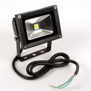 PROJ A LED 230V-10W NOIR  CABLE 3 M