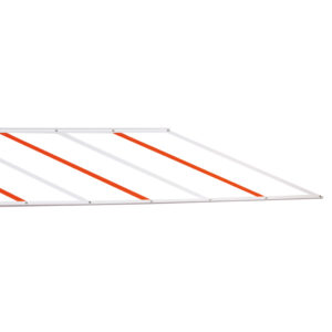 LISSE ALU L 628M DIVISEE EN 2 SECTIONS