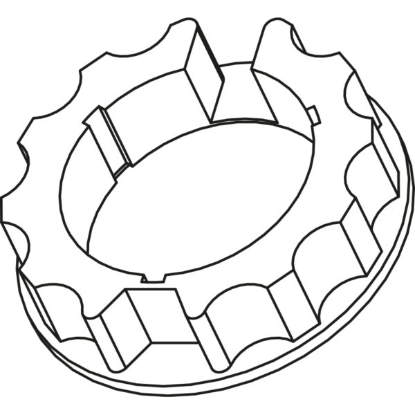 COURONNE FDC OGIVA 70mm BAT32 POINTS