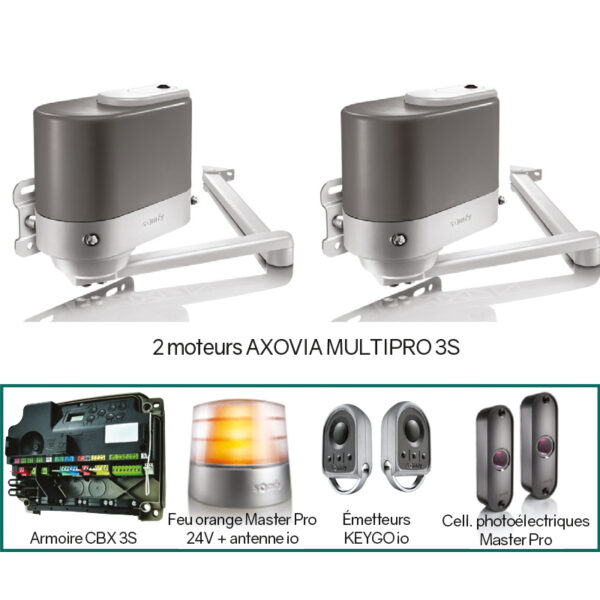 KIT BRAS ARTICULE AXOVIA MULTIPRO IO  PACK CONFORT