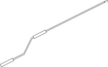 MANIVELLE FIXE  LG 1800mm