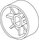 ADAPTATION POUR TUBE ROND DIAM 6015mm
