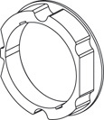 COURONNE FDC POUR ZF 80 -59 mm -ROLL