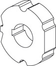 ADAPTATION POUR ZF 80 -59 mm -ALUROLL