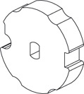 ADAPTTUBE OGIVA D 78 ROLLERBAT  ALU