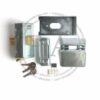 SERRURE ELECTRIQUE 12Vca DOUBLE CYLINDRES CAME – Image 2