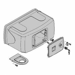 CAPOT MOTEUR AVEC TRAPPE POUR FERNI CAME