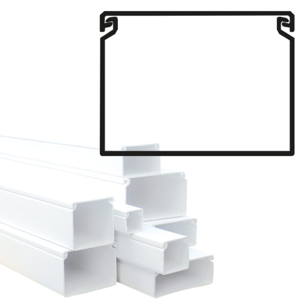 GOULOTTE 80X60 BLANC PRIX POUR 1 METRE – Image 2