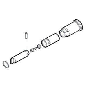 DEVERROUILLAGE EXT CLE TRIANGLE 610615 FAAC