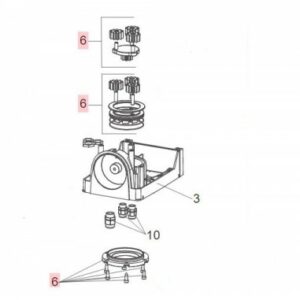 GROUPE REDUCTEUR POUR FAAC 391 COMPAS