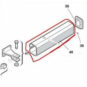 CARTER ALUMINIUM MOTEUR 422 FAAC
