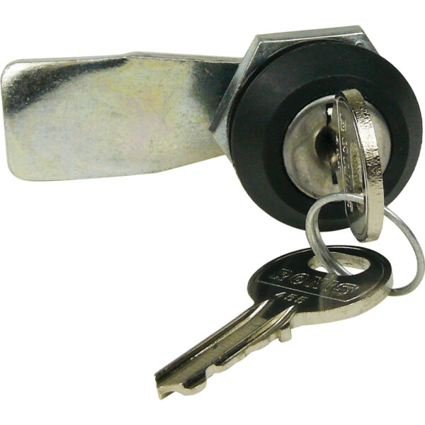 SERRURE SEUL  2 CLES N 455  P CAISSON