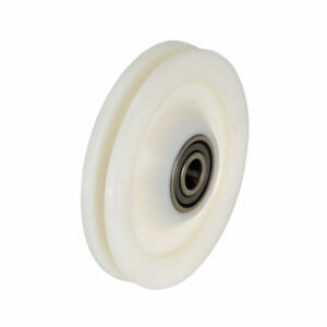 ROUE NYLON 1 RLS Ø100  POUR CORDE Ø 6