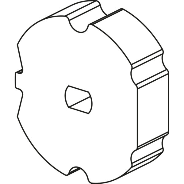 ADAPTATION POUR TUBE ZF 80 -45 mm -